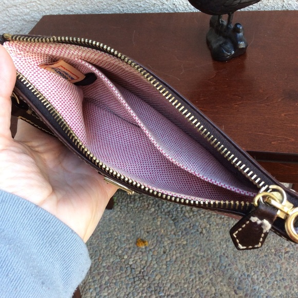 Dooney & Bourke Crocodile Wristlet - Picture 6 of 6